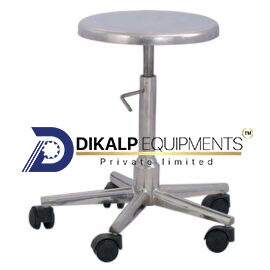 SS Revolving Stool